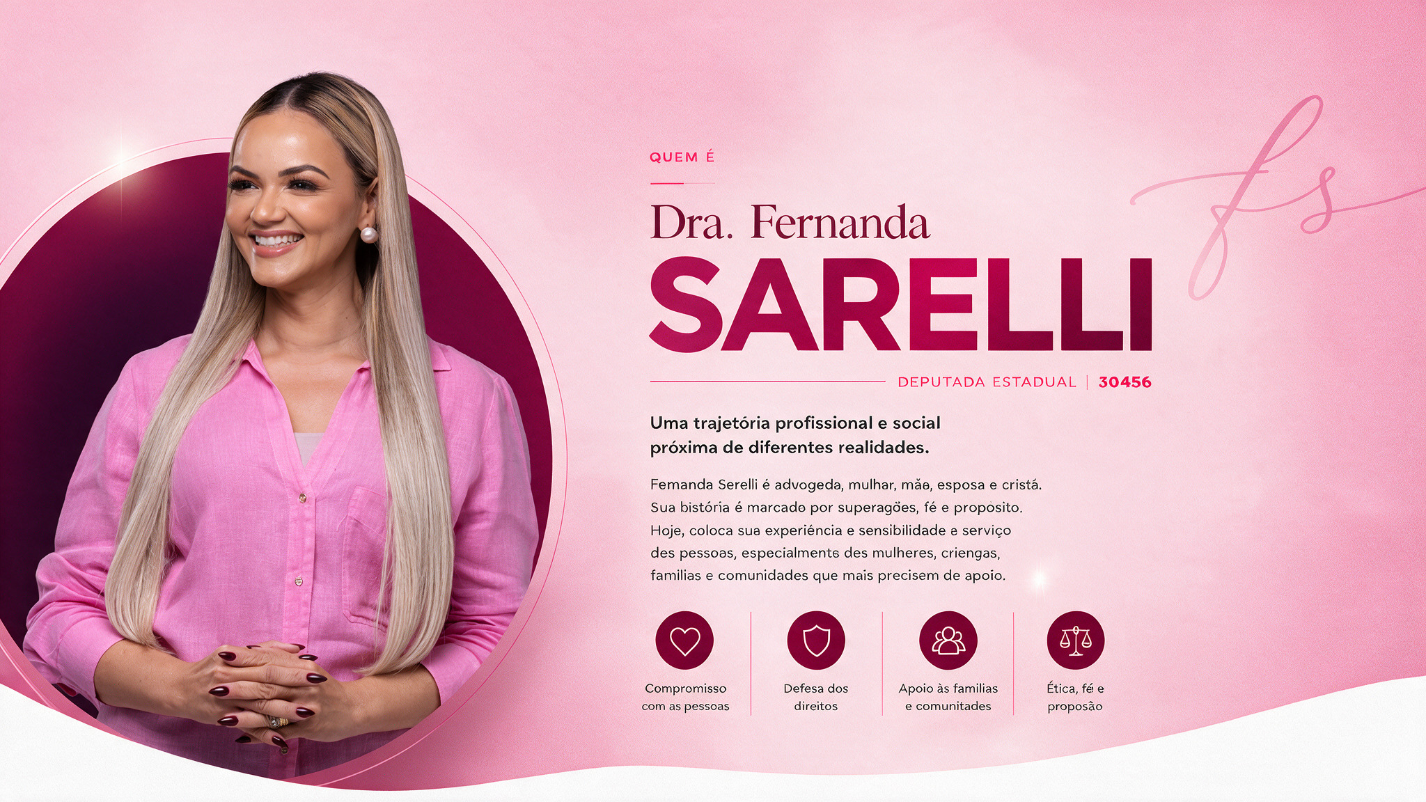 Quem é Dra. Fernanda Sarelli — Deputada Estadual 30456